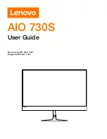 Preview for 1 page of Lenovo AIO 730S User Manual