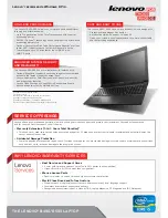 Preview for 2 page of Lenovo B490 Specifications