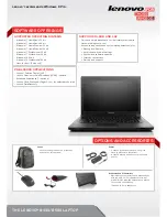 Preview for 3 page of Lenovo B490 Specifications