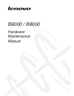 Lenovo B6000 Hardware Maintenance Manual предпросмотр