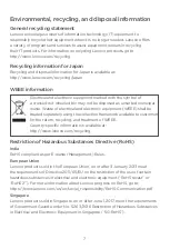 Preview for 9 page of Lenovo CD-17302F Safety, Warranty & Quick Start Manual