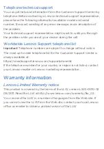 Preview for 8 page of Lenovo CD-24501F Safety, Warranty & Quick Start Manual