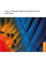 Lenovo Chromebook 100e Gen 3 User Manual preview