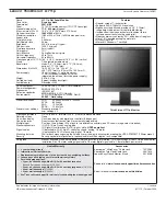 Preview for 8 page of Lenovo D186 Wide Specification