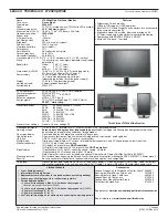 Предварительный просмотр 21 страницы Lenovo D186 Wide Specification