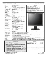 Preview for 8 page of Lenovo D186 Wide Specifications