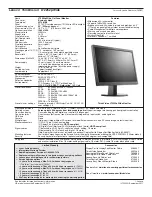 Preview for 14 page of Lenovo D186 Wide Specifications