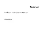 Lenovo E40-80 Hardware Maintenance Manual предпросмотр