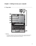 Предварительный просмотр 5 страницы Lenovo G360 User Manual