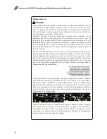 Preview for 12 page of Lenovo G555 Hardware Maintenance Manual