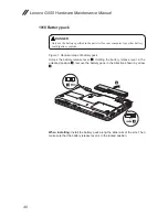 Предварительный просмотр 44 страницы Lenovo G555 Hardware Maintenance Manual