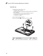 Предварительный просмотр 62 страницы Lenovo G555 Hardware Maintenance Manual