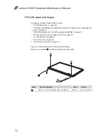 Предварительный просмотр 78 страницы Lenovo G555 Hardware Maintenance Manual