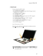 Предварительный просмотр 61 страницы Lenovo G700 Hardware Maintenance Manual