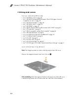 Предварительный просмотр 68 страницы Lenovo G700 Hardware Maintenance Manual