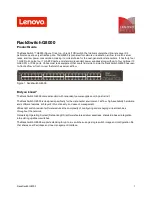 Предварительный просмотр 1 страницы Lenovo G8000 Product Manual