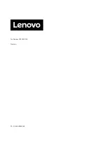 Предварительный просмотр 16 страницы Lenovo Gen 3 100w Regulatory Notice