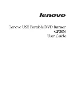 Lenovo GP20N User Manual preview