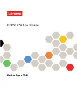 Preview for 1 page of Lenovo HR650X V2 User Manual