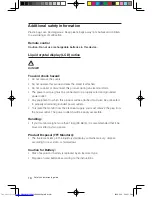 Preview for 21 page of Lenovo IdeaCentre 3000 Safety And Warranty Manual