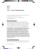 Preview for 25 page of Lenovo IdeaCentre 3000 Safety And Warranty Manual