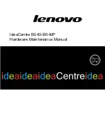 Lenovo IdeaCentre B540 Hardware Maintenance Manual предпросмотр