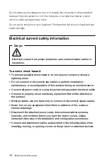 Preview for 15 page of Lenovo IdeaCentre Horizon Safety And Warranty Manual