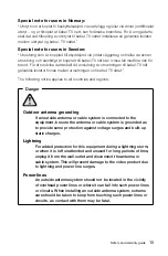 Preview for 20 page of Lenovo IdeaCentre Horizon Safety And Warranty Manual