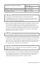 Preview for 24 page of Lenovo IdeaCentre Horizon Safety And Warranty Manual