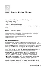 Preview for 26 page of Lenovo IdeaCentre Horizon Safety And Warranty Manual