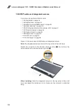 Предварительный просмотр 58 страницы Lenovo ideapad 100 Hardware Maintenance Manual