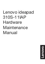 Lenovo IdeaPad 310S-11IAP Hardware Maintenance Manual preview