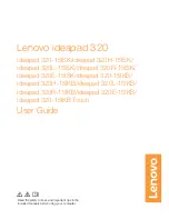 Preview for 1 page of Lenovo ideapad 320-15IKB User Manual