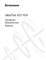 Предварительный просмотр 1 страницы Lenovo ideapad 320-17IKB Hardware Maintenance Manual