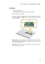 Предварительный просмотр 41 страницы Lenovo ideapad 510-15IKB Hardware Maintenance Manual