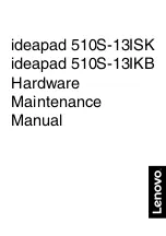 Lenovo ideapad 510S-13IKB Hardware Maintenance Manual preview