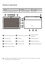 Preview for 4 page of Lenovo IdeaPad Duet Chromebook CT-X636F Safety, Warranty & Quick Start Manual