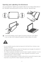 Preview for 8 page of Lenovo IdeaPad Duet Chromebook CT-X636F Safety, Warranty & Quick Start Manual