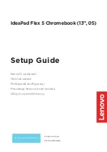 Lenovo IdeaPad Flex 5 Chromebook Setup Manual preview