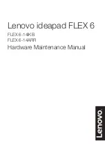 Lenovo ideapad FLEX 6 Series Hardware Maintenance Manual preview