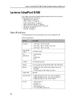 Preview for 28 page of Lenovo IDEAPAD S100 Hardware Maintenance Manual