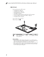 Предварительный просмотр 52 страницы Lenovo IdeaPad S500 Hardware Maintenance Manual