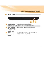 Preview for 21 page of Lenovo IDEAPAD Y460 User Manual