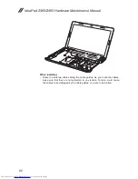 Preview for 64 page of Lenovo IDEAPAD Z460 Hardware Maintenance Manual