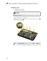 Preview for 34 page of Lenovo IdeaTab A2109A Hardware Maintenance Manual