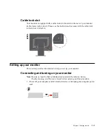 Предварительный просмотр 7 страницы Lenovo L151 - ThinkVision - 15" LCD Monitor User Manual