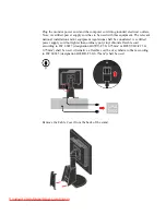 Предварительный просмотр 10 страницы Lenovo L1700p - ThinkVision - 17" LCD Monitor User Manual