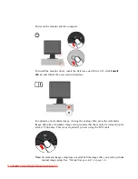 Предварительный просмотр 14 страницы Lenovo L1700p - ThinkVision - 17" LCD Monitor User Manual