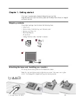 Предварительный просмотр 5 страницы Lenovo L174 - ThinkVision - 17" LCD Monitor User Manual