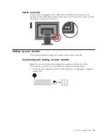 Предварительный просмотр 7 страницы Lenovo L174 - ThinkVision - 17" LCD Monitor User Manual